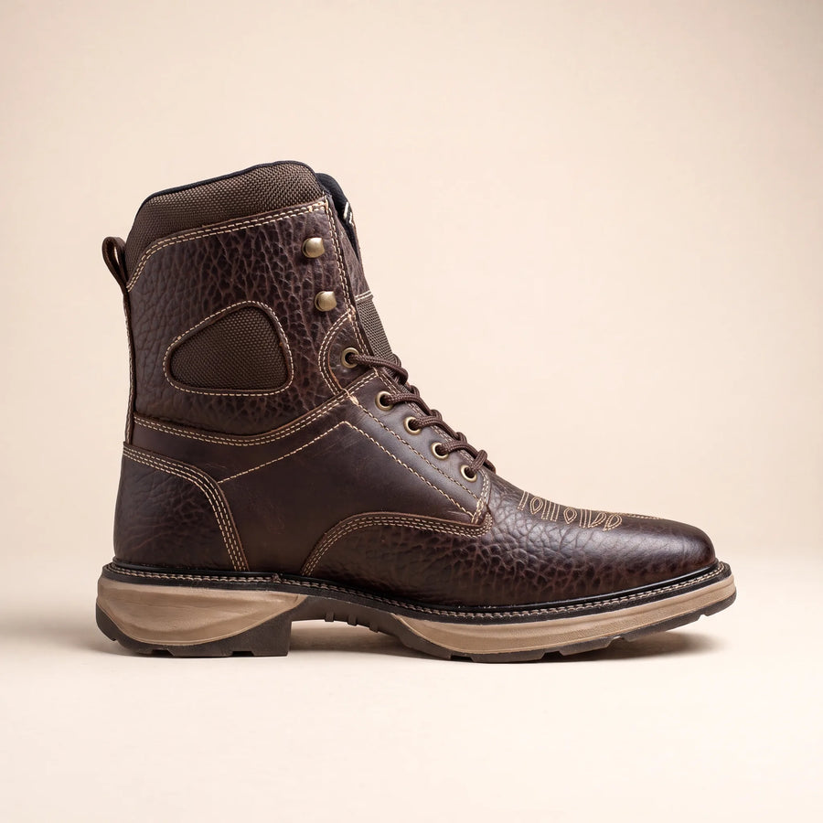 LOWA 025 chocolate — bota de trabajo NAOMEN